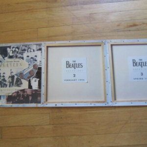 beatles anthology 1 promo long poster ringo - anna piggies revolution